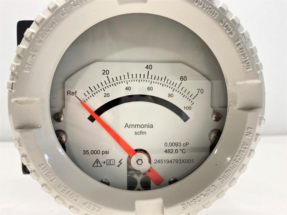 ABB 1" 150# Stainless Steel Flow Gauge Rotameter for Ammonia FAM541A2Y0F1